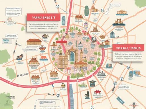 Carte de Paris indiquant l’adresse de Monvitamine